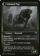 Magic: The Gathering - Hound Tamer // Untamed Pup Foil - Innistrad: Double Feature