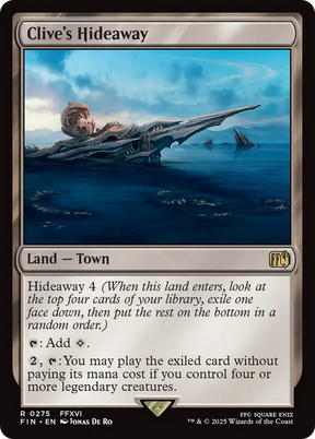 Magic: The Gathering - Clive's Hideaway Foil - Final Fantasy