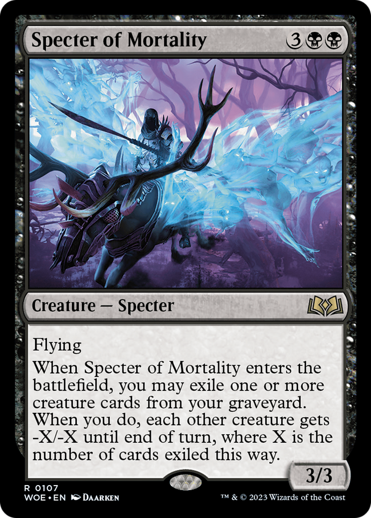Magic: The Gathering - Specter of Mortality - Wilds of Eldraine