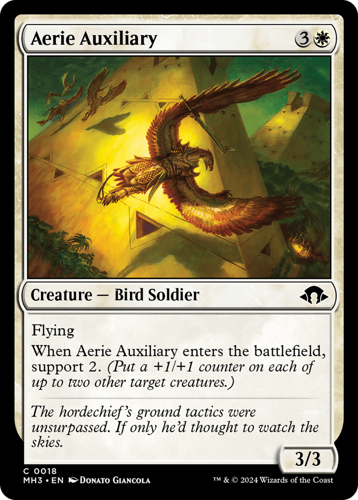 Magic: The Gathering - Aerie Auxiliary Foil - Modern Horizons 3