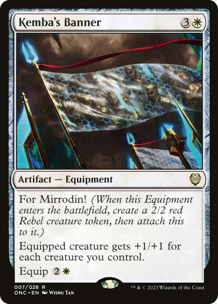 Magic: The Gathering - Kemba's Banner - Phyrexia: All Will Be One Commander