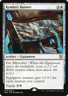 Magic: The Gathering - Kemba's Banner - Phyrexia: All Will Be One Commander