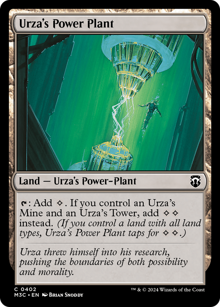 Magic: The Gathering - Urza's Power Plant - Modern Horizons 3 Commander