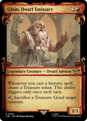 Magic: The Gathering - Glóin, Dwarf Emissary - The Lord of the Rings: Tales of Middle-earth
