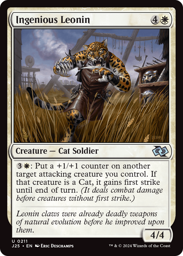 Magic: The Gathering - Ingenious Leonin - Foundations Jumpstart