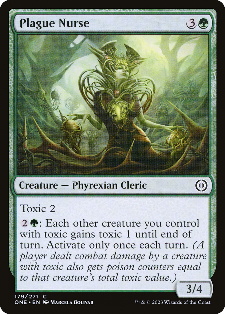Magic: The Gathering - Plague Nurse Foil - Phyrexia: All Will Be One