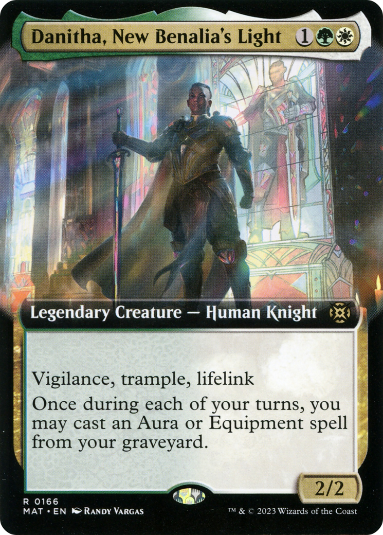 Magic: The Gathering - Danitha, New Benalia's Light Foil - March of the Machine: The Aftermath