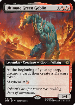 Magic: The Gathering - Ultimate Green Goblin - Marvel's Spider-Man