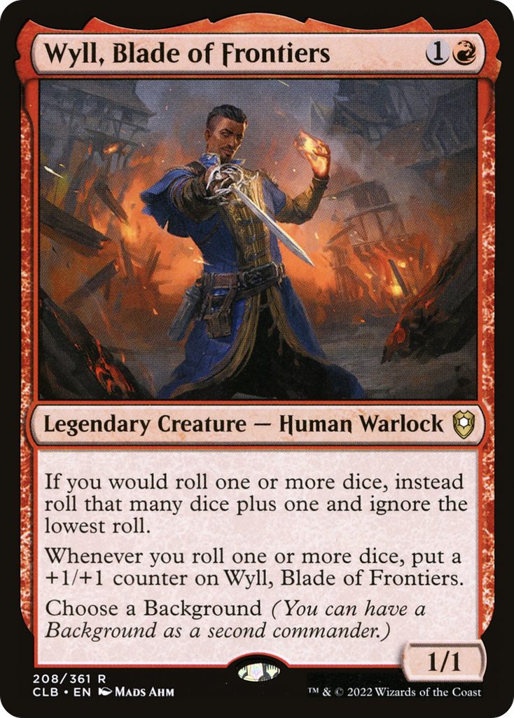 Magic: The Gathering - Wyll, Blade of Frontiers - Commander Legends: Battle for Baldur's Gate