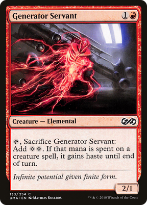 Magic: The Gathering - Generator Servant Foil - Ultimate Masters
