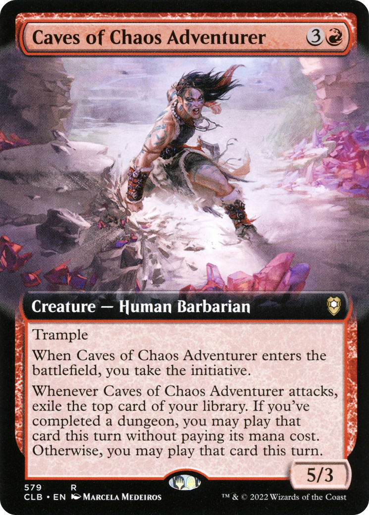 Magic: The Gathering - Caves of Chaos Adventurer Foil - Commander Legends: Battle for Baldur's Gate