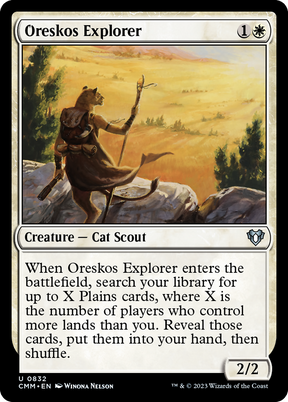 Magic: The Gathering - Oreskos Explorer - Commander Masters