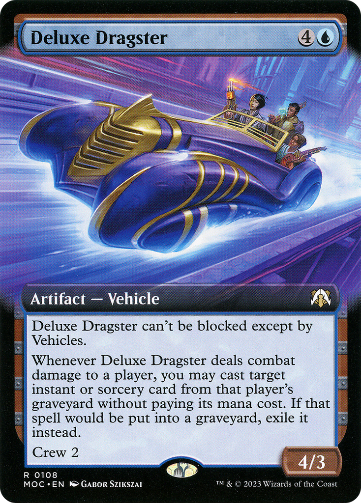 Magic: The Gathering - Deluxe Dragster - March of the Machine Commander