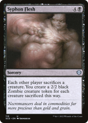 Magic: The Gathering - Syphon Flesh - Starter Commander Decks