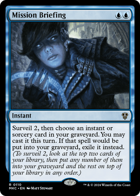 Magic: The Gathering - Mission Briefing - Murders at Karlov Manor Commander