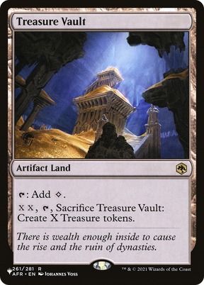 Magic: The Gathering - Treasure Vault - The List