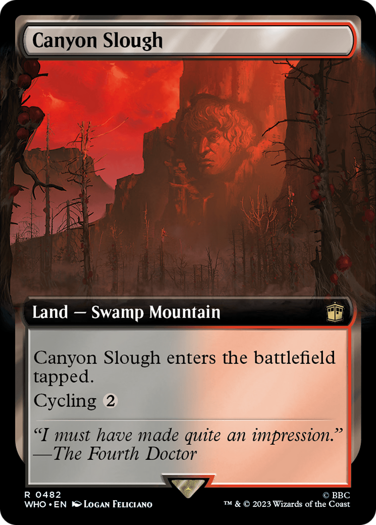 Magic: The Gathering - Canyon Slough - Doctor Who