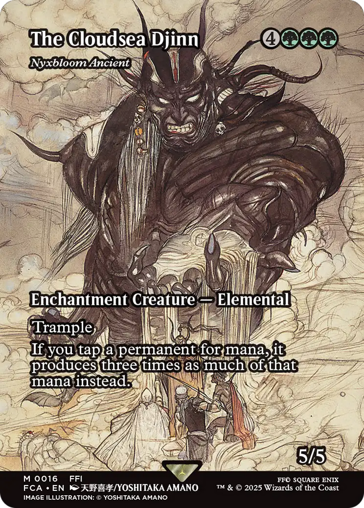 Magic: The Gathering - Nyxbloom Ancient Foil - Final Fantasy: Through the Ages
