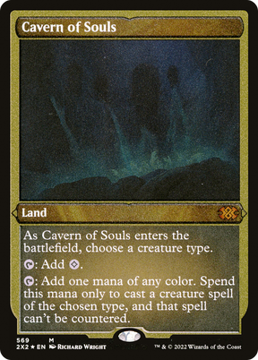Magic: The Gathering - Cavern of Souls Foil - Double Masters 2022