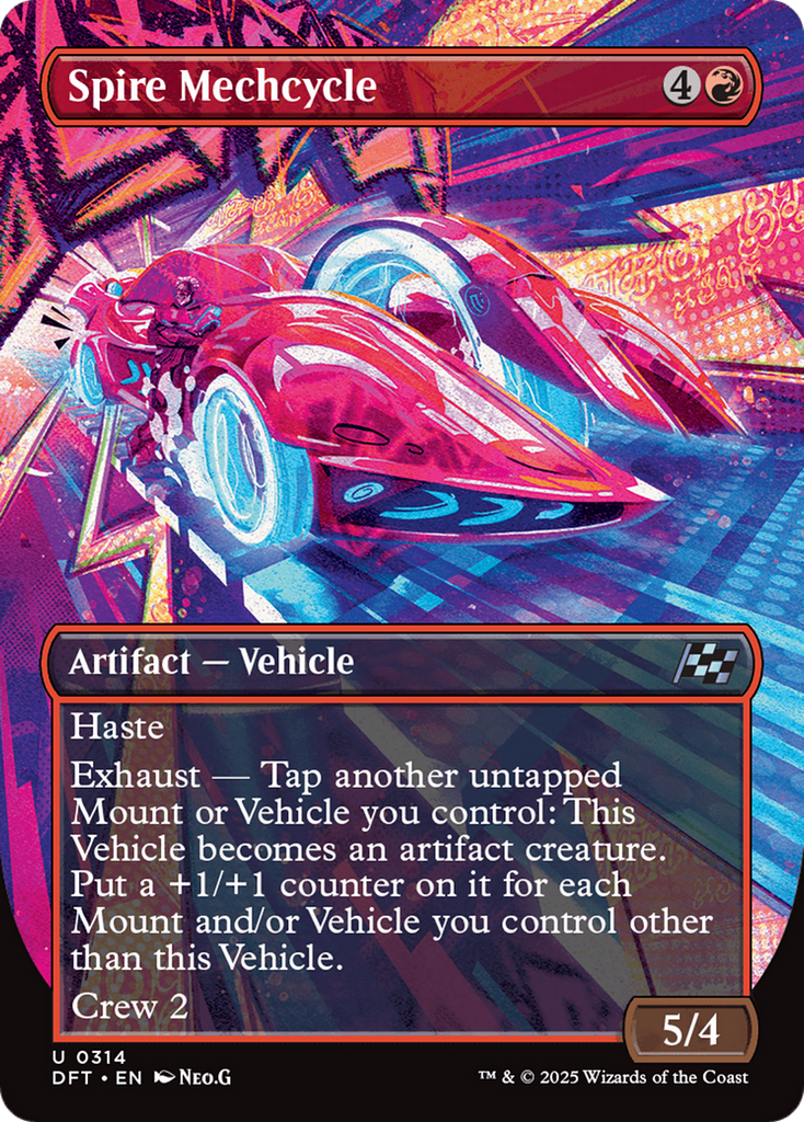 Magic: The Gathering - Spire Mechcycle - Aetherdrift