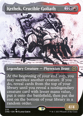 Magic: The Gathering - Kethek, Crucible Goliath - Phyrexia: All Will Be One