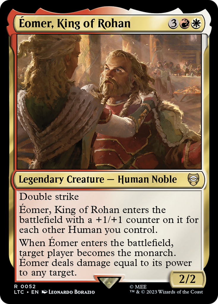 Magic: The Gathering - Éomer, King of Rohan - Tales of Middle-earth Commander