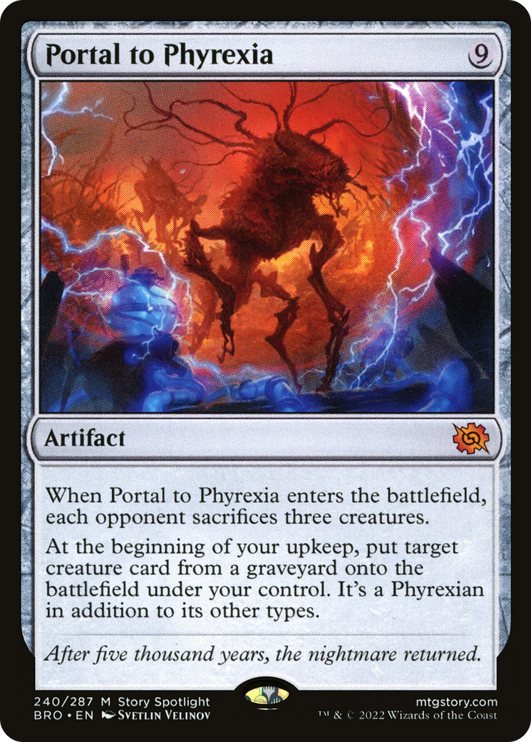 Magic: The Gathering - Portal to Phyrexia Foil - The Brothers' War