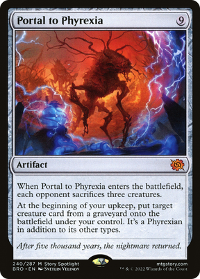 Magic: The Gathering - Portal to Phyrexia Foil - The Brothers' War