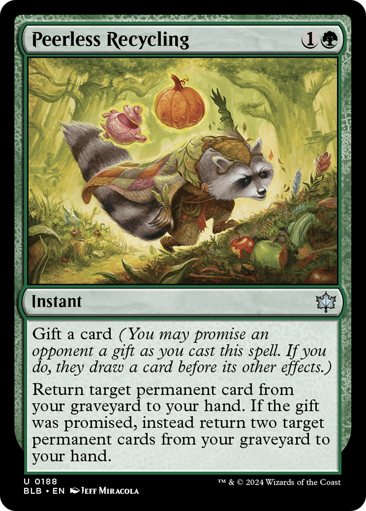 Magic: The Gathering - Peerless Recycling Foil - Bloomburrow