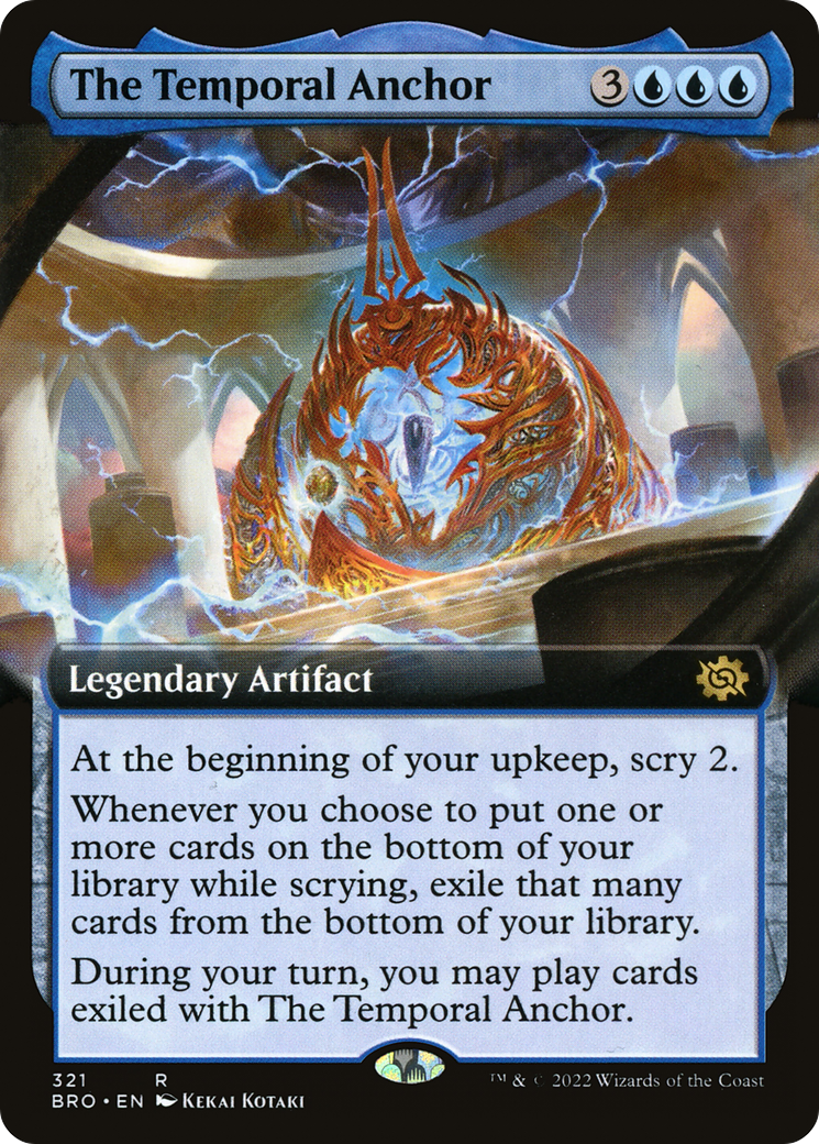 Magic: The Gathering - The Temporal Anchor Foil - The Brothers' War