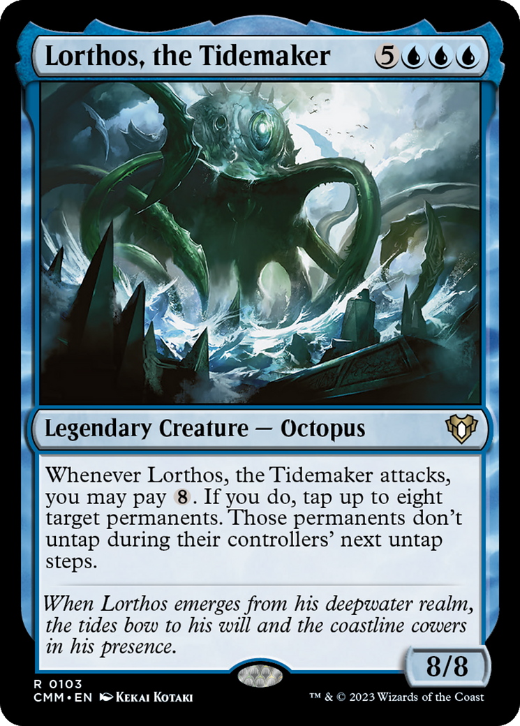 Magic: The Gathering - Lorthos, the Tidemaker - Commander Masters