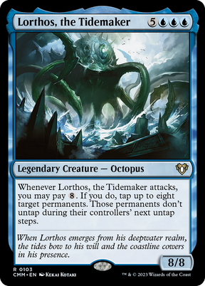 Magic: The Gathering - Lorthos, the Tidemaker Foil - Commander Masters