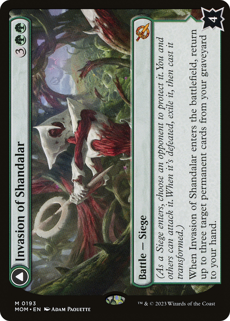 Magic: The Gathering - Invasion of Shandalar // Leyline Surge Foil - March of the Machine