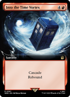 Magic: The Gathering - Into the Time Vortex Foil - Doctor Who