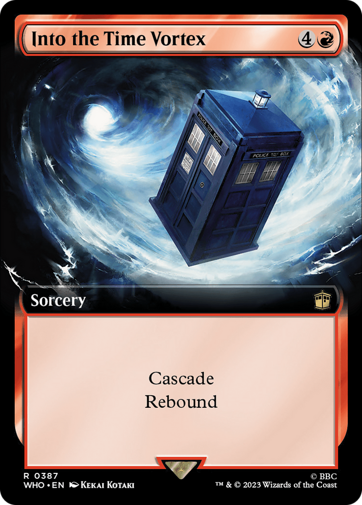 Magic: The Gathering - Into the Time Vortex - Doctor Who