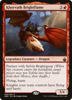 Magic: The Gathering - Khorvath Brightflame Foil - Battlebond
