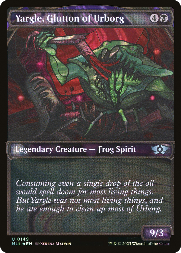 Magic: The Gathering - Yargle, Glutton of Urborg Foil - Multiverse Legends