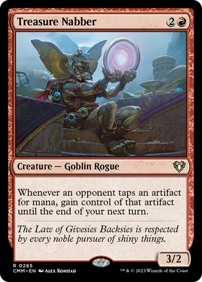 Magic: The Gathering - Treasure Nabber - Commander Masters