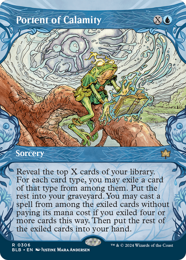 Magic: The Gathering - Portent of Calamity Foil - Bloomburrow