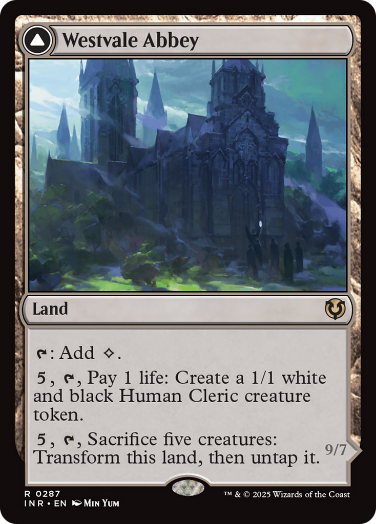 Magic: The Gathering - Westvale Abbey // Ormendahl, Profane Prince - Innistrad Remastered