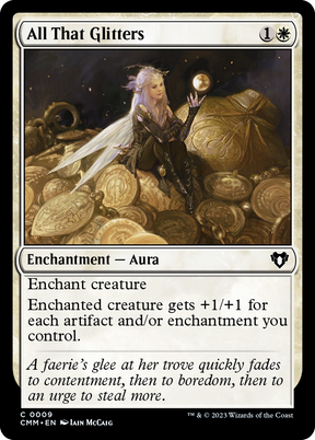 Magic: The Gathering - All That Glitters Foil - Commander Masters