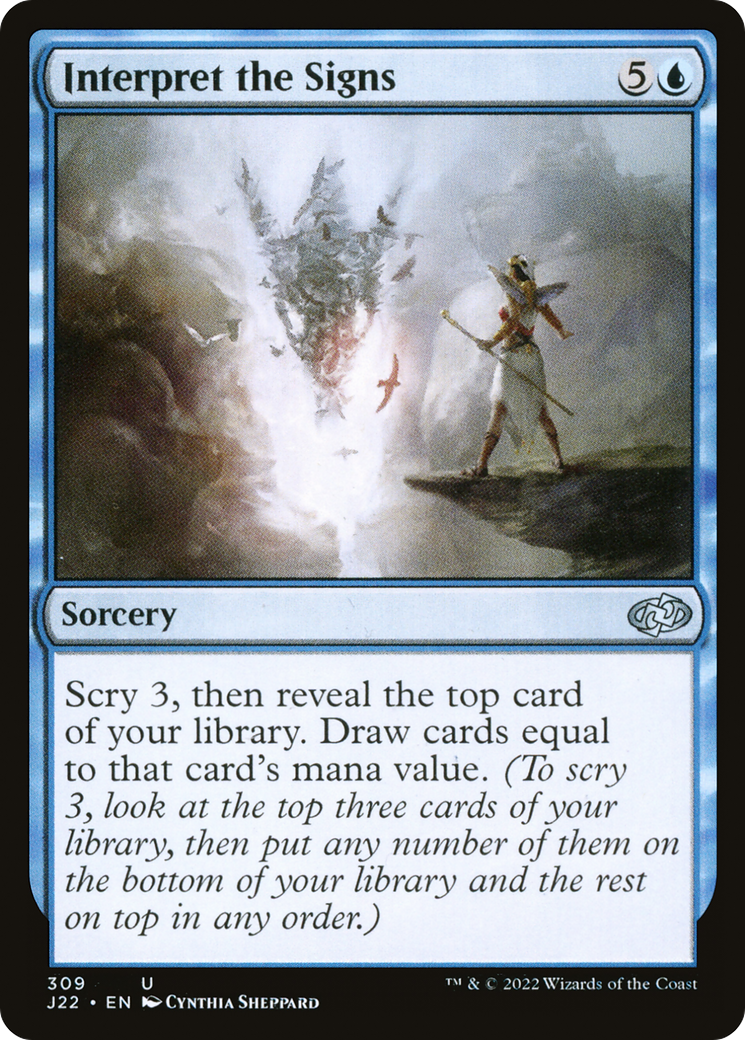 Magic: The Gathering - Interpret the Signs - Jumpstart 2022