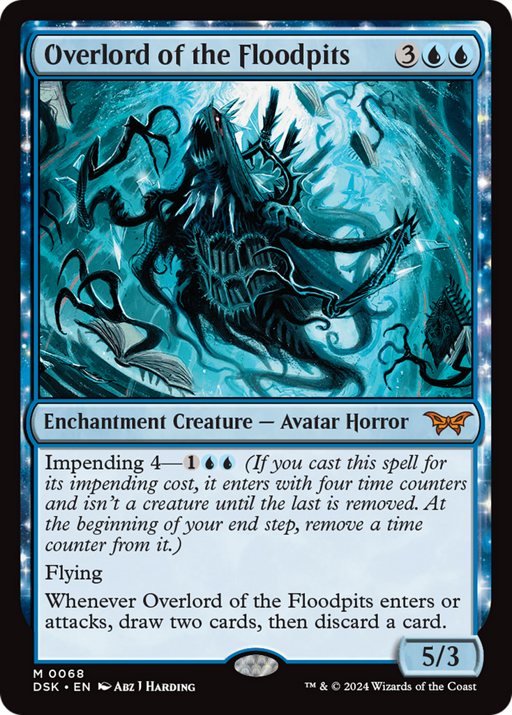 Magic: The Gathering - Overlord of the Floodpits - Duskmourn: House of Horror