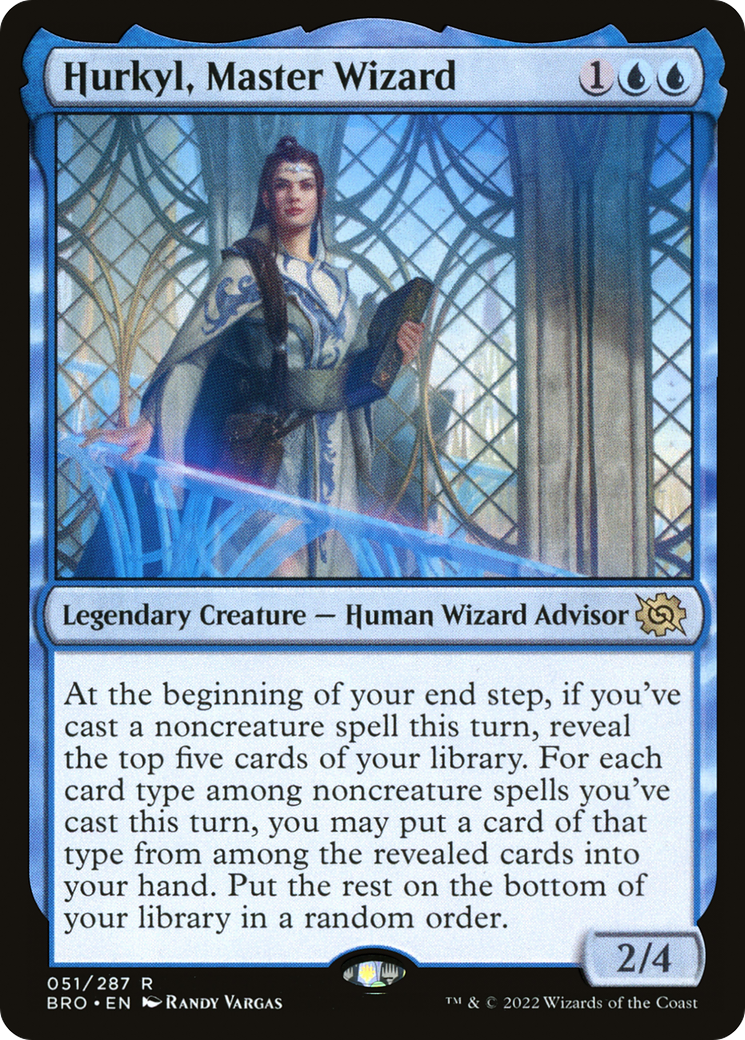 Magic: The Gathering - Hurkyl, Master Wizard Foil - The Brothers' War