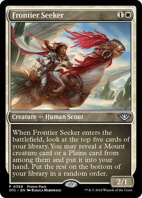 Magic: The Gathering - Frontier Seeker Foil - Outlaws of Thunder Junction