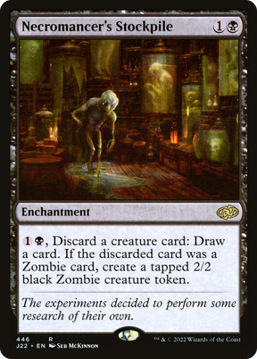 Magic: The Gathering - Necromancer's Stockpile - Jumpstart 2022
