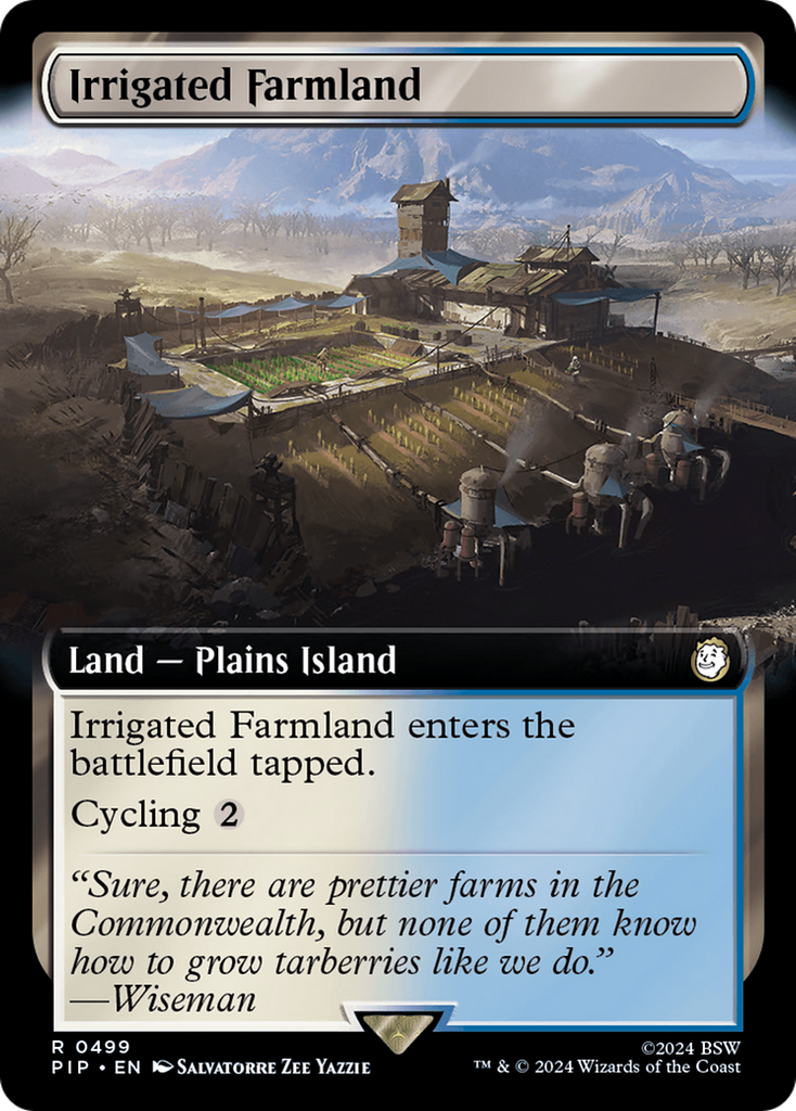 Magic: The Gathering - Irrigated Farmland Foil - Fallout