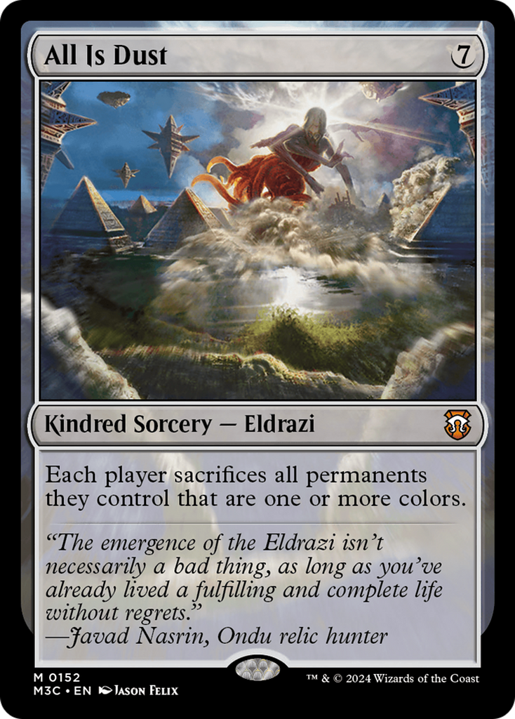 Magic: The Gathering - All Is Dust - Modern Horizons 3 Commander