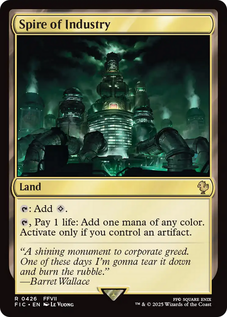 Magic: The Gathering - Spire of Industry - Final Fantasy Commander