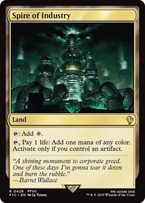 Magic: The Gathering - Spire of Industry - Final Fantasy Commander